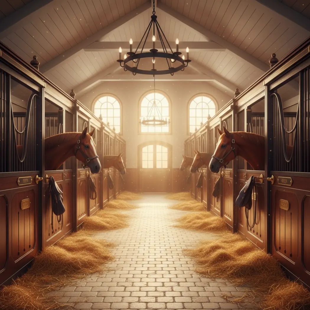 Die luxuriösen Pferdeställe